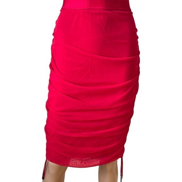 NWT Wolford Juno gathered pencil skirt 52794 L. - Picture 5 of 10